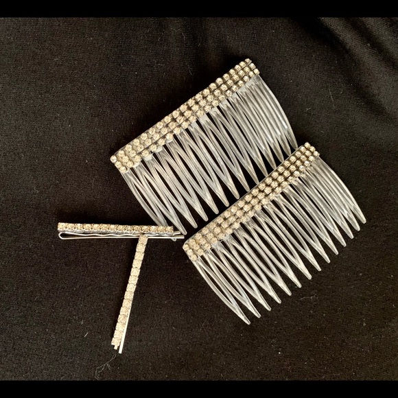 Macy's Accessories - Rhinestone hair combs and pins